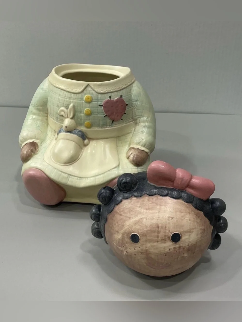 “Spice” Rag Doll Cookie Jar from Treasure Craft